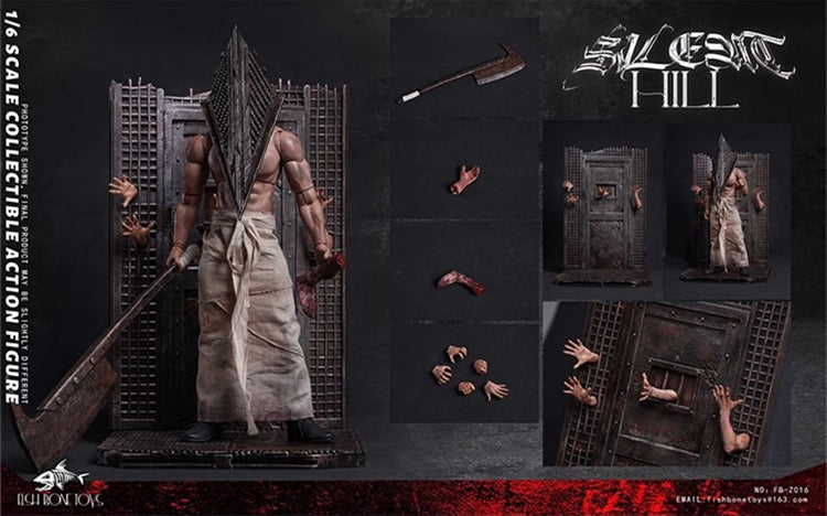 In-stock 1/6 FISHBONE TOYS FB-Z016 Pyramid Head Action Figure