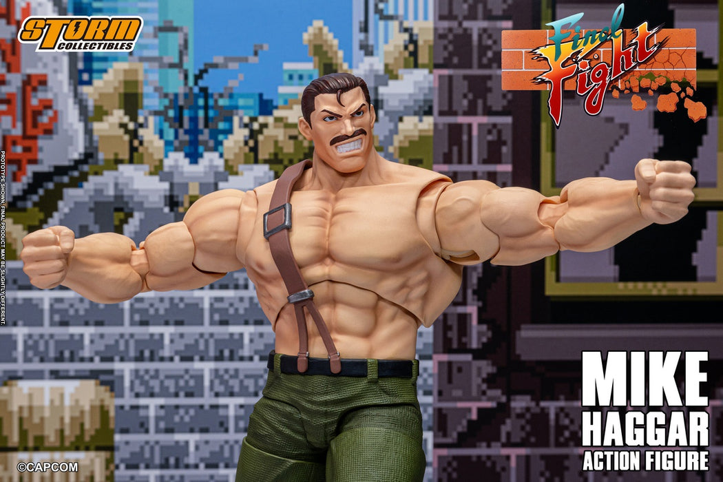 Pre-order 1/12 Storm Collectibles CAFF01 MIKE HAGGAR - FINAL FIGHT Action Figure