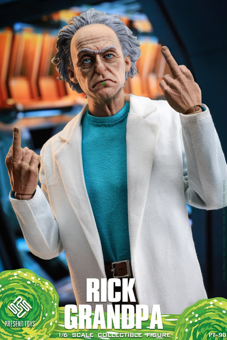 Pre-order 1/6 Present Toys PT-sp90 Rick Grandpa Action Figure