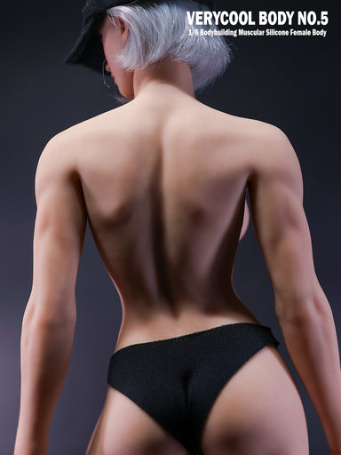 Pre-order 1/6 Verycool VCD-05B No.5 Silicone Female Body (Bodybuilding Muscular Physique)