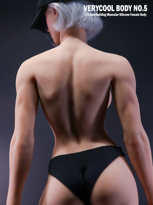 Pre-order 1/6 Verycool VCD-05B No.5 Silicone Female Body (Bodybuilding Muscular Physique)