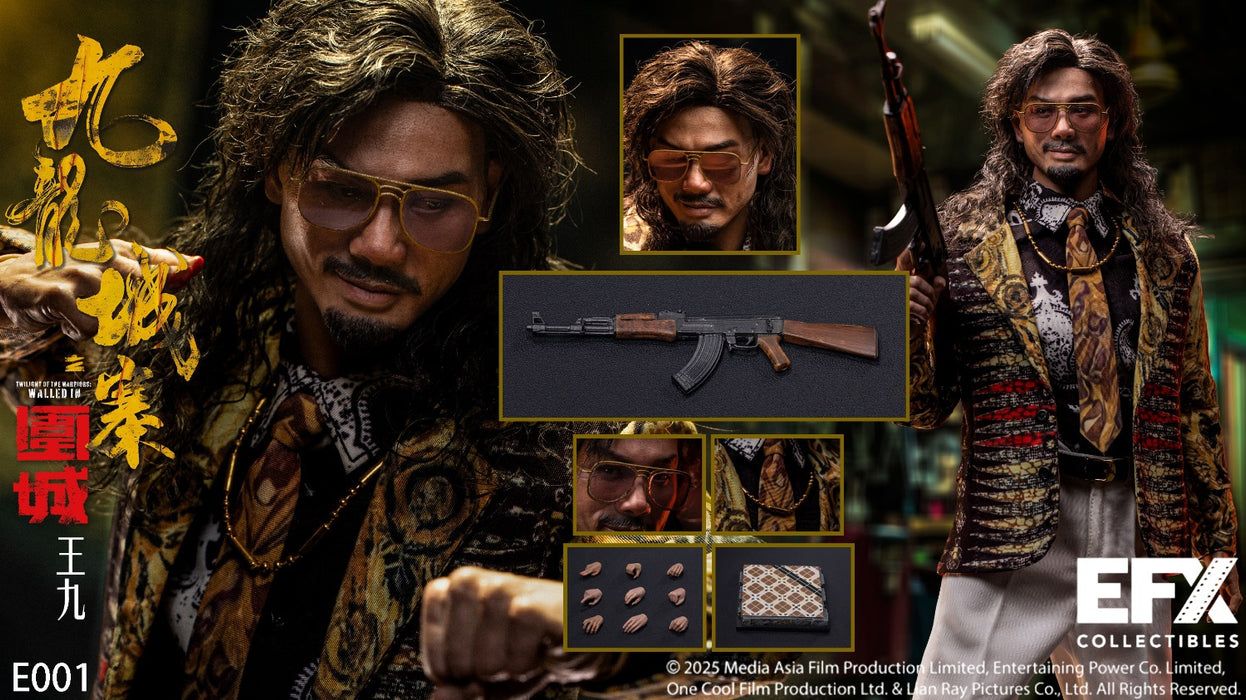 Pre-order 1/6 EFX Collectibles E001 Kowloon Walled City: The Siege Wang Jiu Action Figure