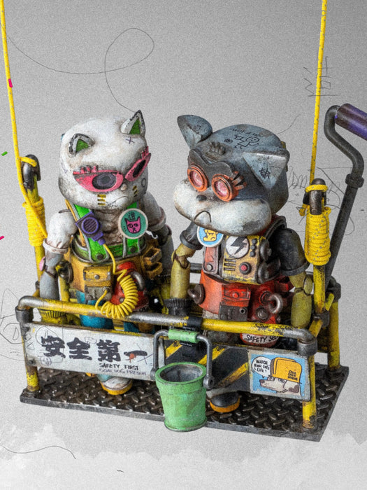 Pre-order CoalDog ASC-001 Steel Cake Series - Roo & Bow (Set of 2)