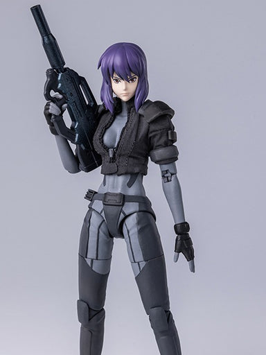 Pre-order 1/12 HiyaToys ESG0203 GHOST IN THE SHELL Stand Alone Complex Kusanagi Motoko Battle Suit Version Action Figure