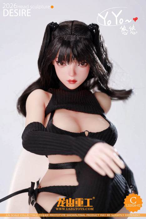 Pre-order 1/6 Longshan LSZG2026-02 YOYO Head Sculpt