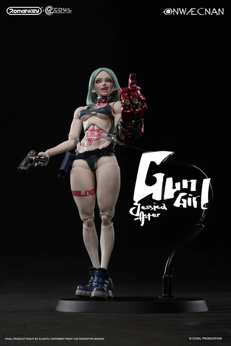 Pre-order 1/12 Romankey X COWL Gun Girl Action Figure