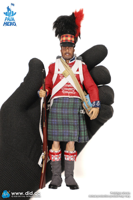 Pre-order 1/12 DID XN80040 British Army 42nd Regiment – The Black Watch – Angus Action Figure