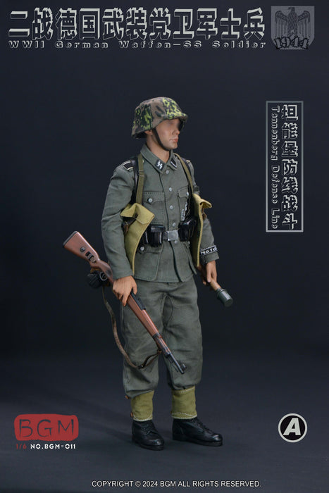 Pre-order 1/6 BGM BGM-011 WWII German Waffen-SS Soldier Tannenberg Defense Line 1944 Custom Kit