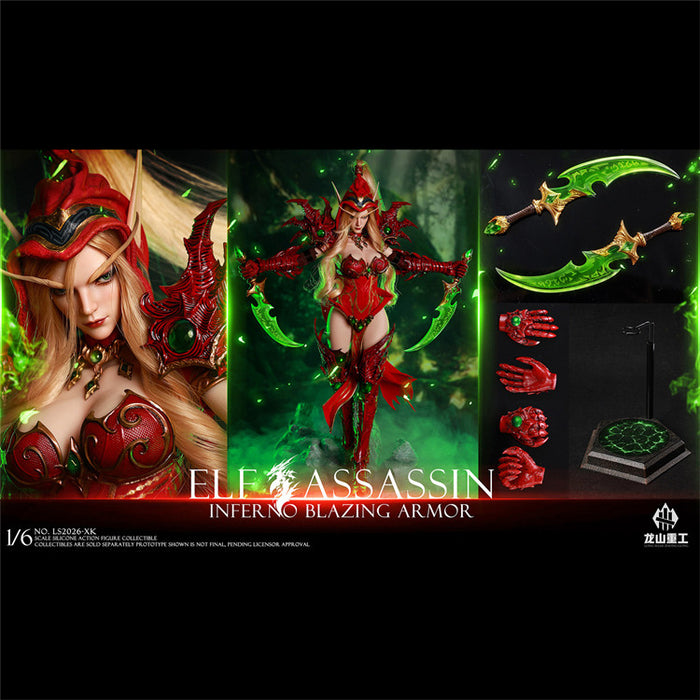 Pre-order 1/6 Longshan LS2026-XK ELF ASSASSIN Action Figure