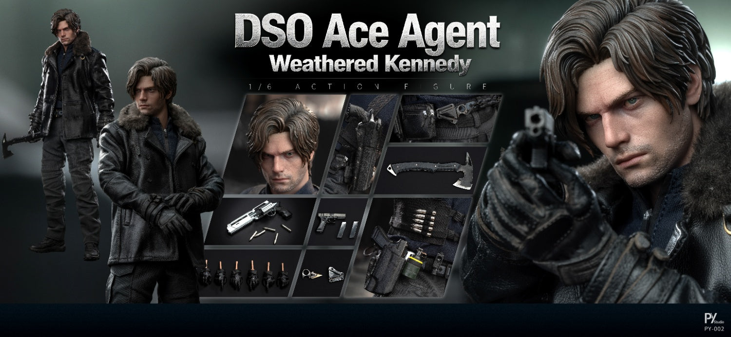 Pre-order 1/6 PY PY002 DSO Ace Agent Weathered Kennedy Action Figure