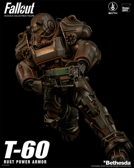 Pre-order 1/6 THREE ZERO 3Z10050W0 Fallout T-60 Rust Power Armor Action Figure