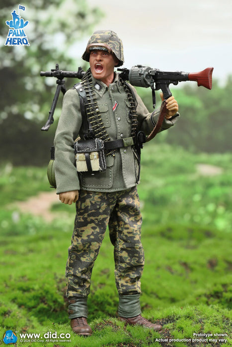 Pre-order 1/12 DID XD80042 WWII German MG34 Gunner – Alois Action Figure