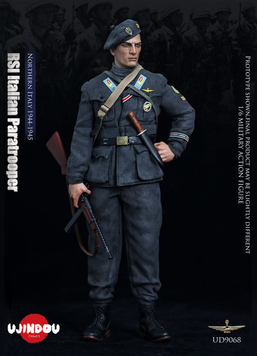 Pre-order 1/6 UJINDOU UD9068 RSI Italian Paratrooper Northern Italy 1944-1945 Action Figure