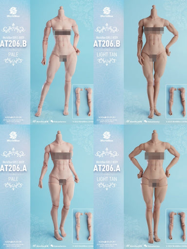 In-stock 1/6 Worldbox AT206 Muscular Female Body