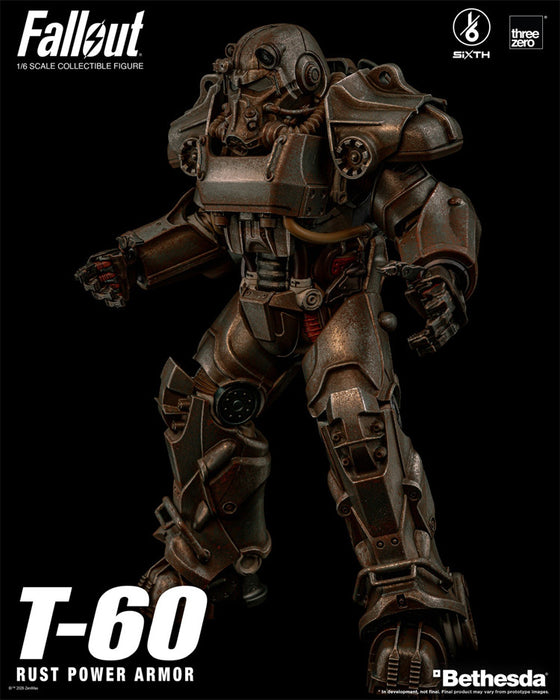 Pre-order 1/6 THREE ZERO 3Z10050W0 Fallout T-60 Rust Power Armor Action Figure