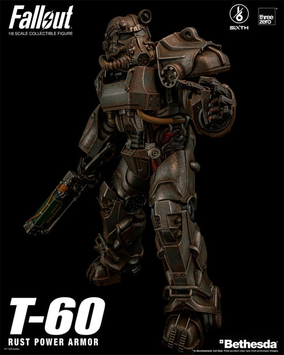 Pre-order 1/6 THREE ZERO 3Z10050W0 Fallout T-60 Rust Power Armor Action Figure