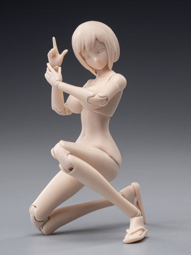 In-stock 1/12 86TOYS X Longshan T86-ST01234A Semi-Seamless Pale Female Body