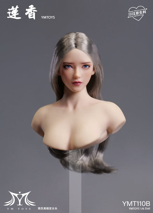 Pre-order 1/6 YMTOYS YMT111 Lianxiang Female head sculpt H#pale