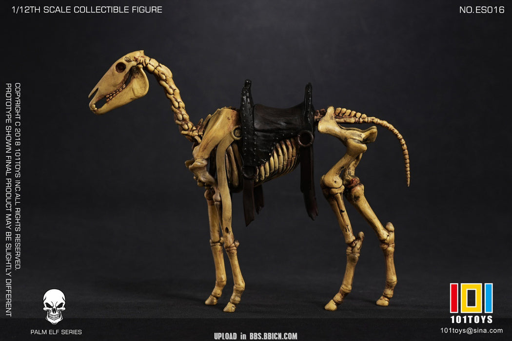 Pre-order 1/12 101TOYS PALM ELF SERIES Skeleton Skeleton Horse ES016