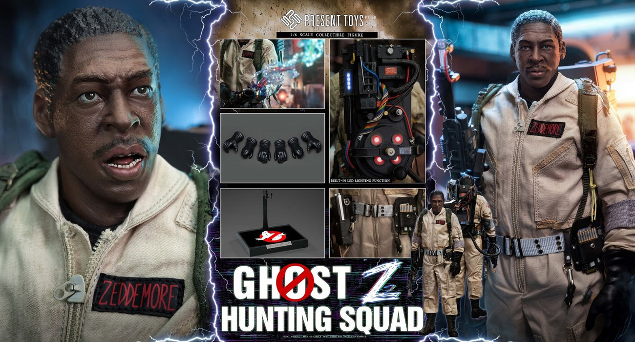In-stock 1/6 Present Toys Ghost Hunting Squad (SP57/SP58) Action Figure