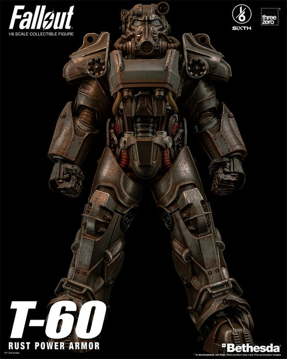 Pre-order 1/6 THREE ZERO 3Z10050W0 Fallout T-60 Rust Power Armor Action Figure