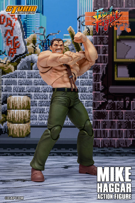 Pre-order 1/12 Storm Collectibles CAFF01 MIKE HAGGAR - FINAL FIGHT Action Figure