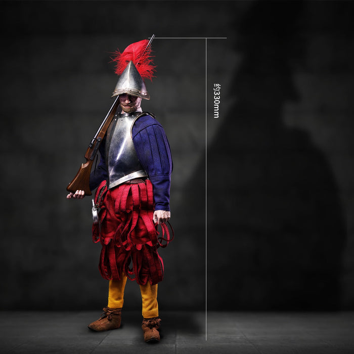 In-stock 1/6 COOMODEL SPANISH CONQUISTADOR MUSKETEER SE138 SE139 Action Figure