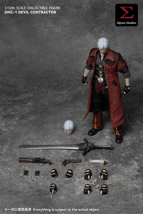 Pre-order 1/12 SIGMA STUDIOS DMC-1 Devil Contractor Action Figure