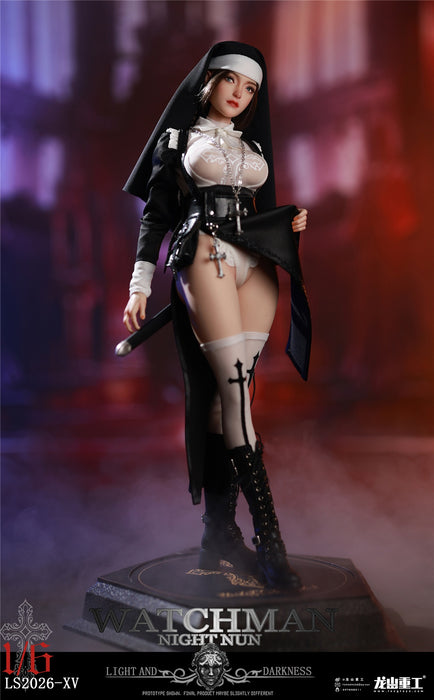Pre-order 1/6 Longshan LS2026-XV Redemption of the Night Nun 1.0 Remastered Version - Elena