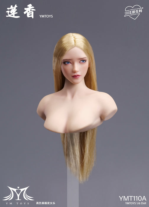 Pre-order 1/6 YMTOYS YMT111 Lianxiang Female head sculpt H#pale