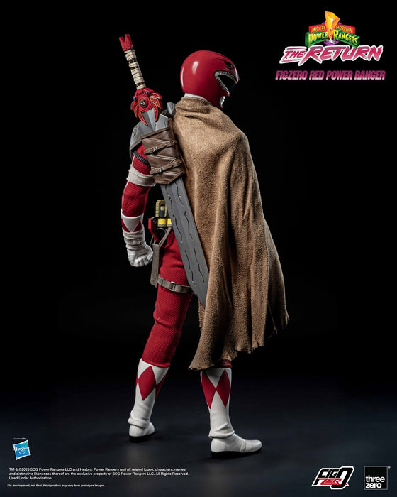 Pre-order 1/6 THREE ZERO 3Z10200W0 Red Power Ranger Action Figure
