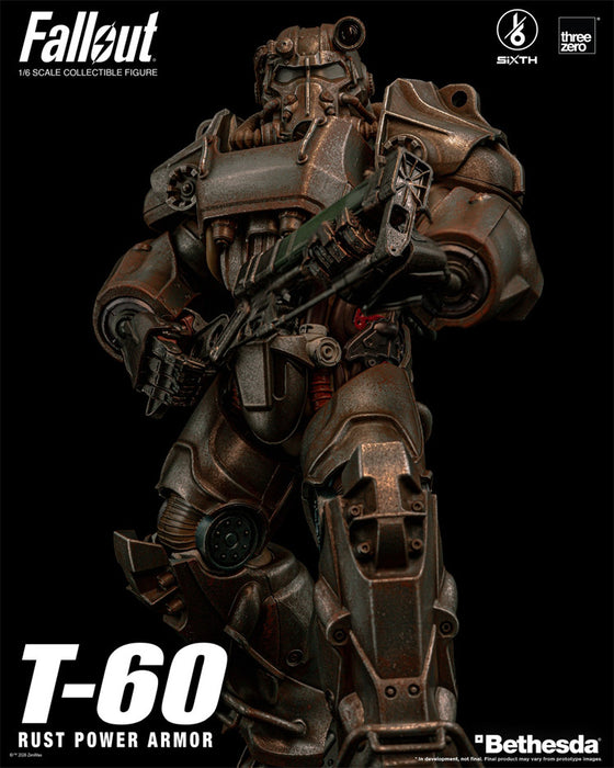 Pre-order 1/6 THREE ZERO 3Z10050W0 Fallout T-60 Rust Power Armor Action Figure