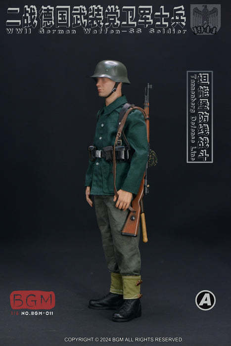 Pre-order 1/6 BGM BGM-011 WWII German Waffen-SS Soldier Tannenberg Defense Line 1944 Custom Kit