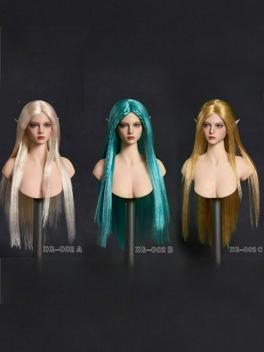 Pre-order 1/6 XG Toys XG-002 Movable Eyes Elf Princess Head Sculpt