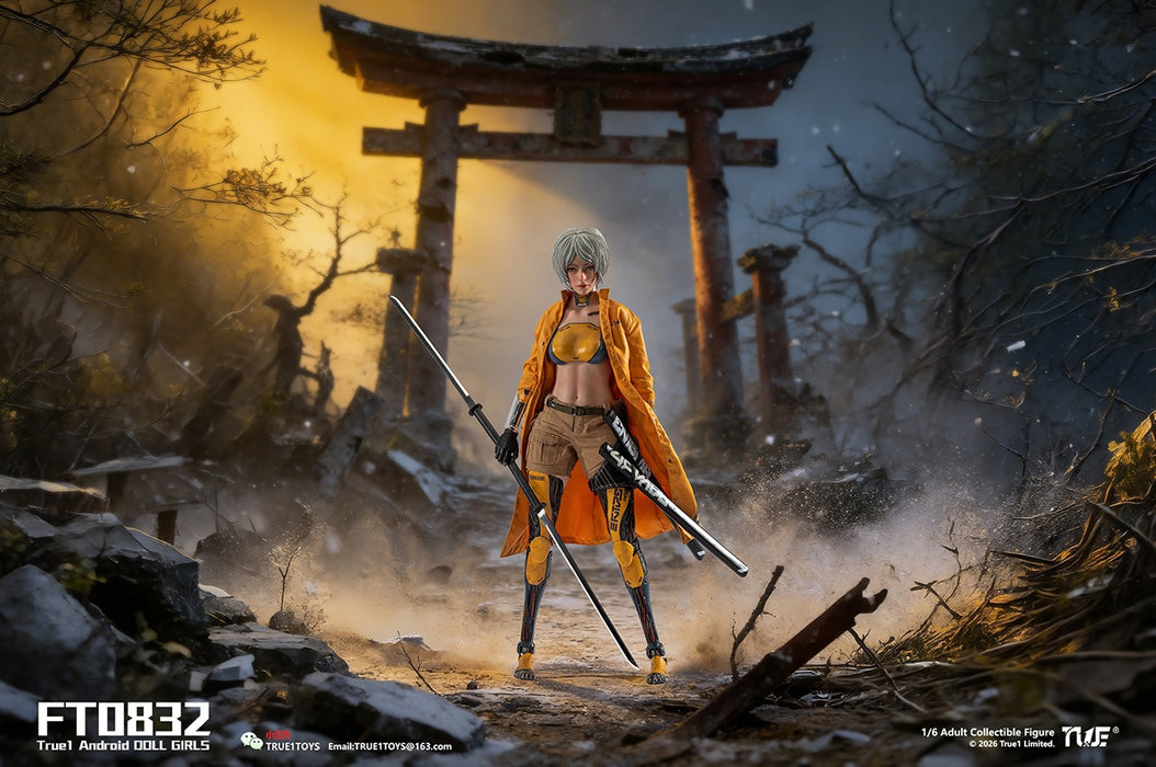 Pre-order 1/6 True1Toys FT0832 Android Bill Action Figure (White Hair Version)