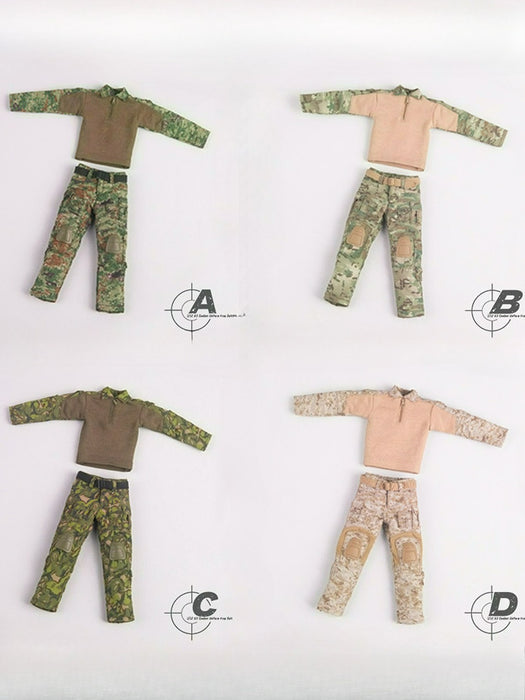 Pre-order 1/12 GOOMOO GM-J-001 G3 Combat Suit Frog Suit GM-J-001 6-inch Military Clothing Set