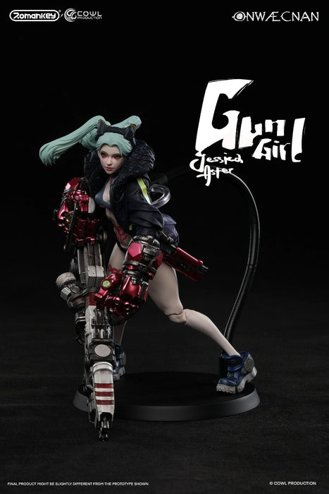 Pre-order 1/12 Romankey X COWL Gun Girl Action Figure