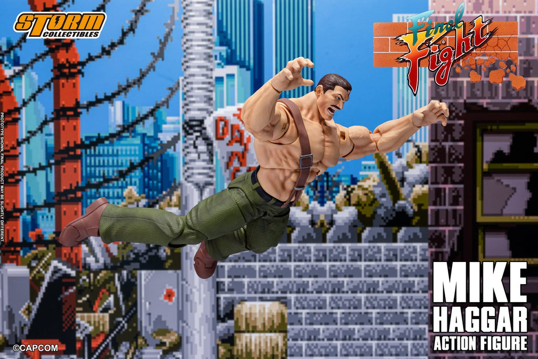 Pre-order 1/12 Storm Collectibles CAFF01 MIKE HAGGAR - FINAL FIGHT Action Figure