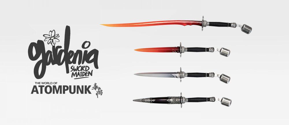 Pre-order 1/6 Atompunk Gardenia Sword Maiden Action Figure