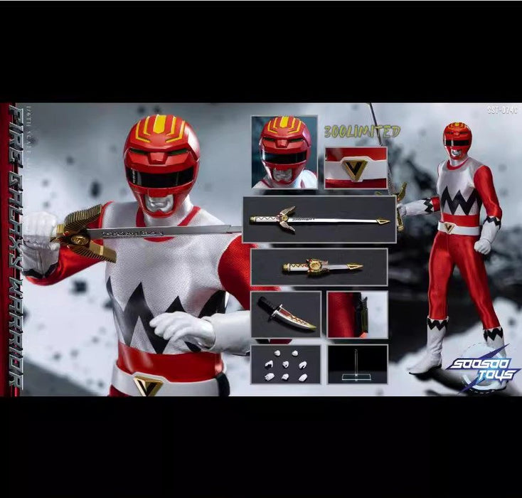 In-stock 1/6 SOOSOOTOYS SST-074 Red Warriors (C) Action Figure