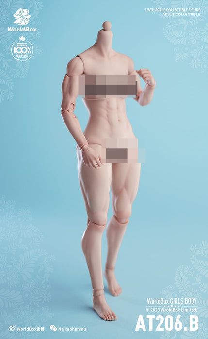 In-stock 1/6 Worldbox AT206 Muscular Female Body