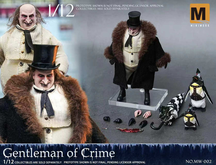 Pre-order 1/12 Miniwork MW-002 Gentleman of Crime Action Figure