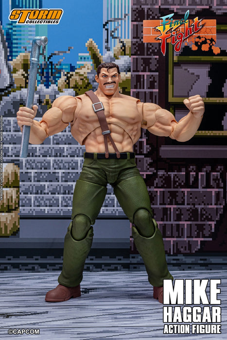 Pre-order 1/12 Storm Collectibles CAFF01 MIKE HAGGAR - FINAL FIGHT Action Figure