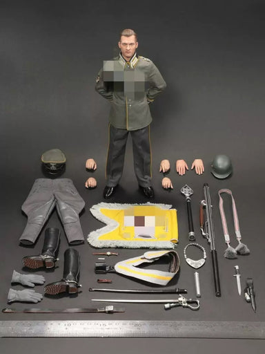 In-stock 1/6 DID D80193 WWII German Cavalry Standard-Bearer Anselm Action Figure