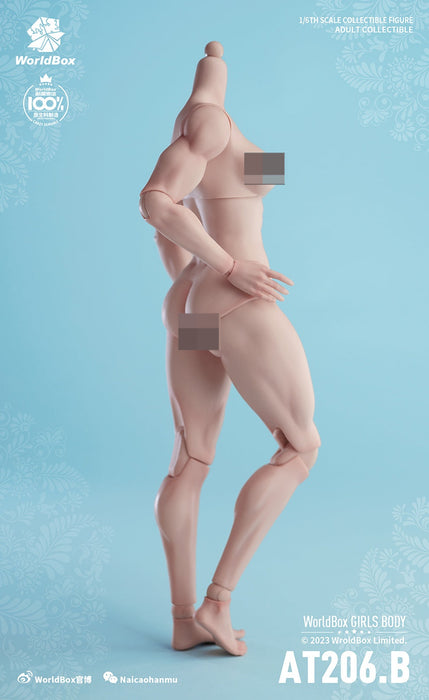 In-stock 1/6 Worldbox AT206 Muscular Female Body