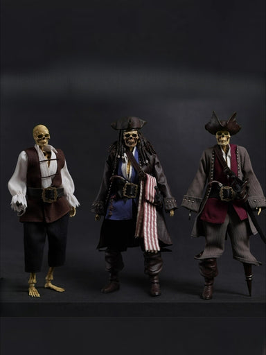 Pre-order 1/12 101TOYS ES020 PALM ELF SERIES-Skeleton Pirate Trio Set