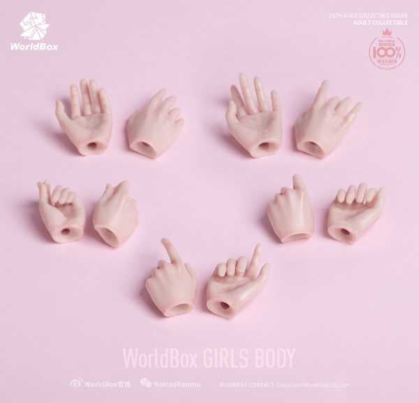 In-stock 1/6 Worldbox AT202 Wide Hip Female Body