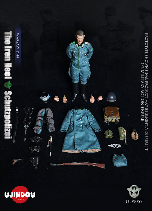 Pre-order 1/6 UJINDOU UD9057 The Iron Heel-WWII German Schutzpolizei Warsaw 1944 Action Figure