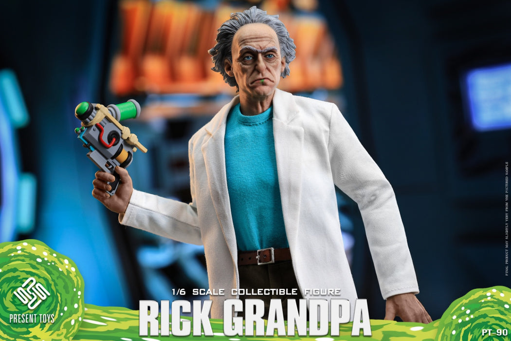 Pre-order 1/6 Present Toys PT-sp90 Rick Grandpa Action Figure