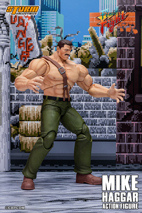 Pre-order 1/12 Storm Collectibles CAFF01 MIKE HAGGAR - FINAL FIGHT Action Figure